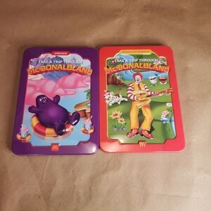 McDonald's McDonaldland Ronald Mcdonald Amd Grimace Collectable Toys